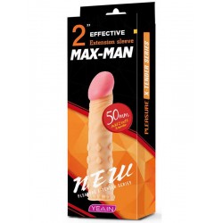 Max Man 50mm Dolgulu Penis Kılıfı YN0049