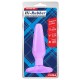 Hi-Rubber Şeffaf Jel Anal Tıkaç - Mor 14cm