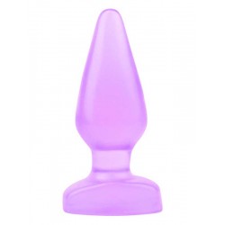 Hi-Rubber Şeffaf Jel Anal Tıkaç - Mor 16cm