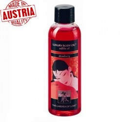 Hot Shiatsu Çilek Aromalı Lüks Masaj Yağı